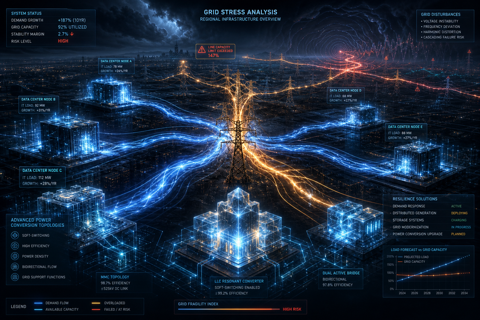 Beyond PUE: Integrating Hyperscale AI Data Centers into Fragile Power Networks thumbnail