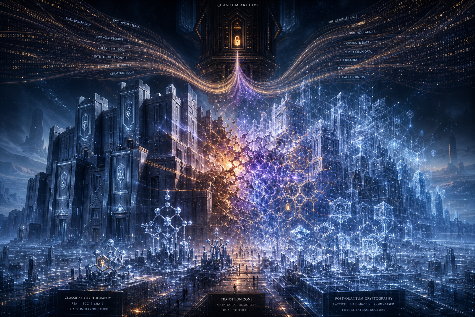 Decryption Under Siege: Analyzing Store-Now-Decrypt-Later Threats and Post-Quantum Migration Imperatives banner