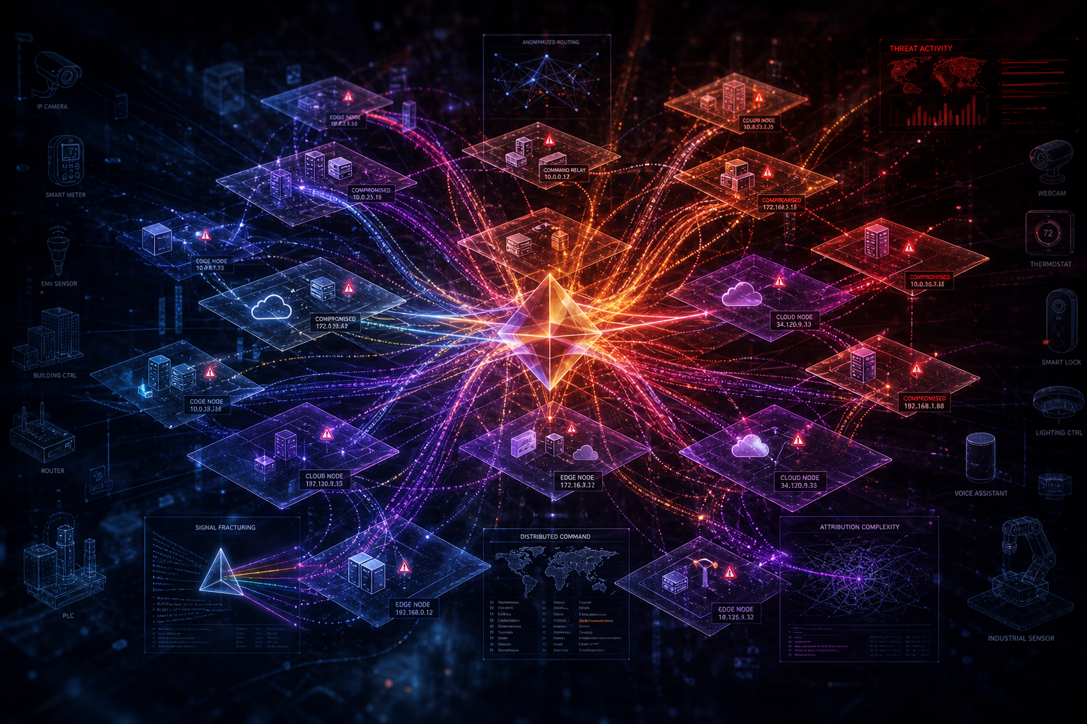 Obfuscating the Adversary: Analyzing Distributed Infrastructure and Edge Device Weaponization in the QTFY Nation-State Campaign