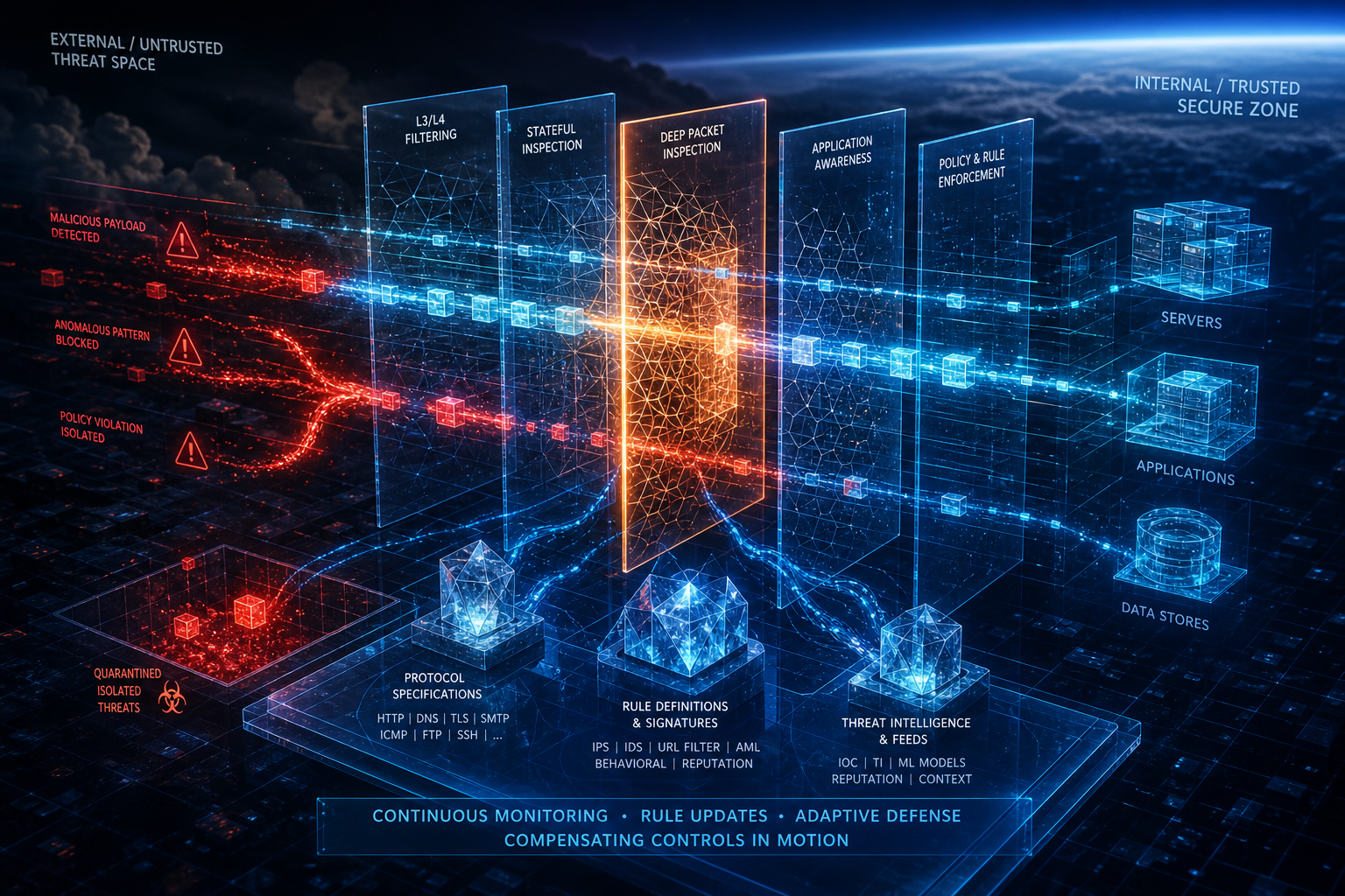 Patching at the Perimeter: Analyzing Deep Packet Inspection and Protocol Sanitation in Gateway Security