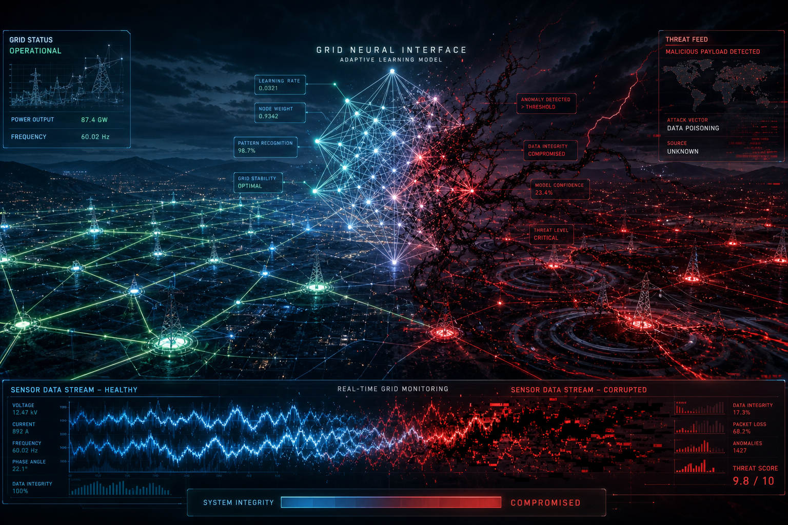 Poisoning the Grid: Analyzing AI-Driven Threat Detection and Resilience Mechanisms in Autonomous Energy Systems thumbnail