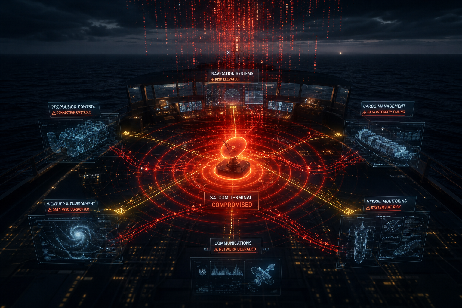 Severing the Lifeline: Analyzing Unauthenticated Command Injection in Cobham SATCOM VSAT7090 Maritime Terminals (CVE-2026-83772)