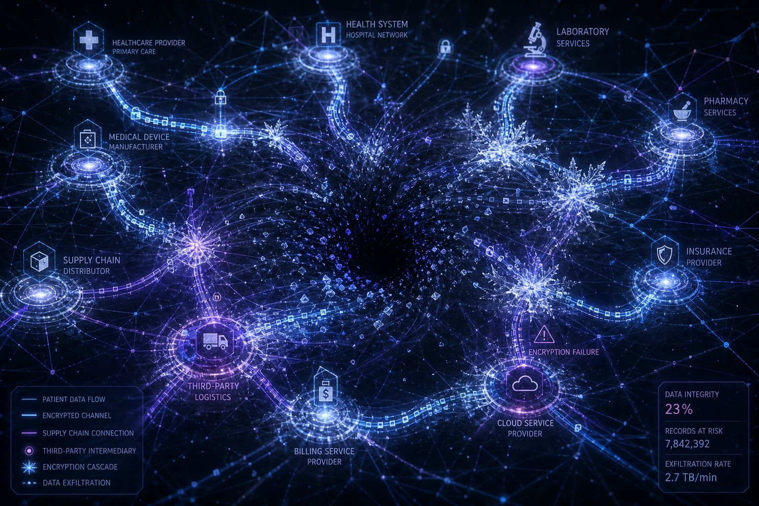 Targeting the Care Supply Chain: Analyzing Ransomware Encryption and PHI Exposure in AngMar Companies